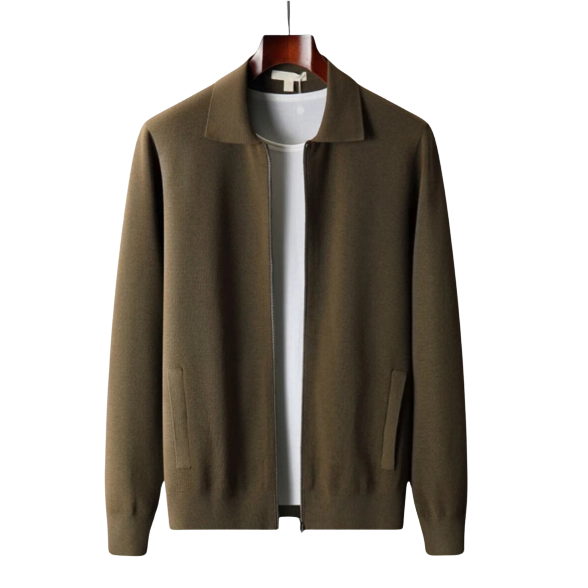Matior™ | Premium Merino Zip-Up Cardigan