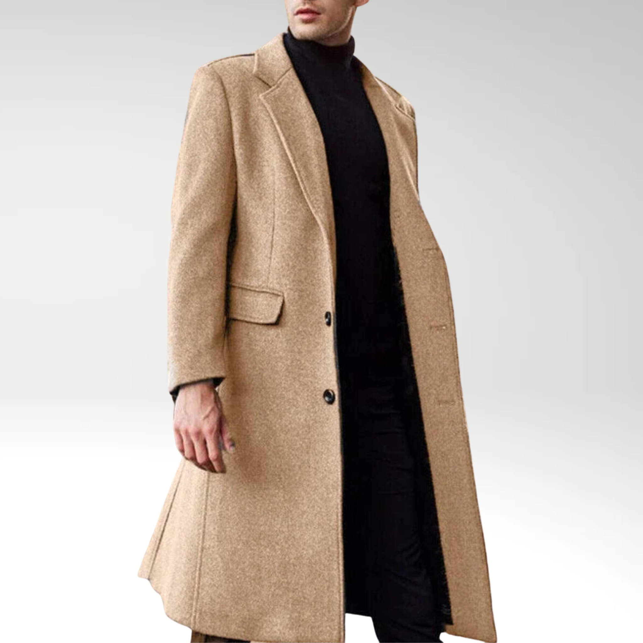 Matior™ | Luxe Men's Autumn Overcoat