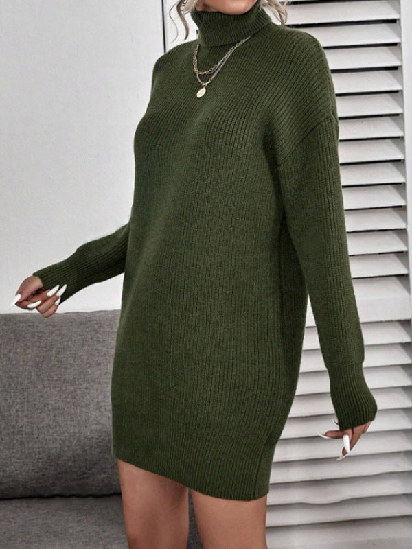 ( 2+1 FREE ) Matior™ | Olivia Turtleneck Knit Dress