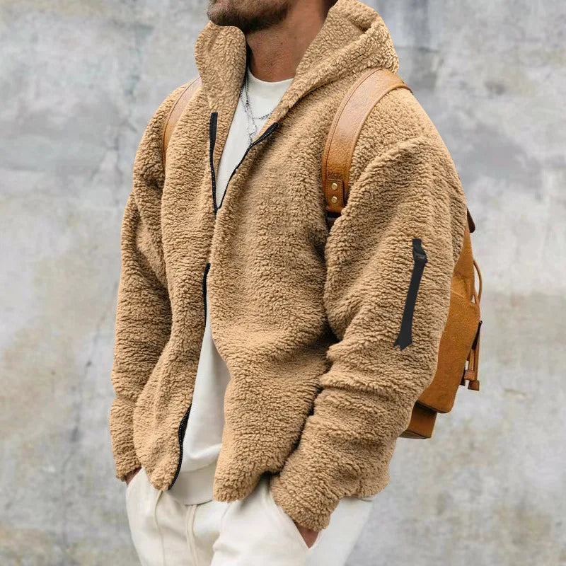 Matior™ | Double-Sided Fleece Hooded Jacket