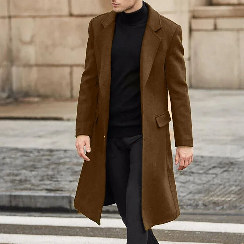 Matior™ | Luxe Men's Autumn Overcoat