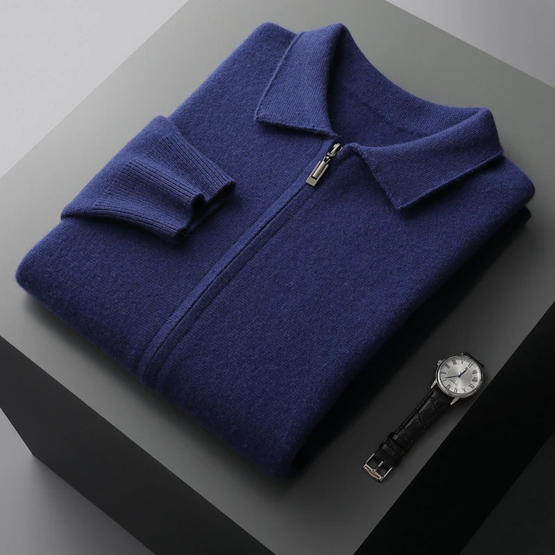 Matior™ | Premium Merino Zip-Up Cardigan