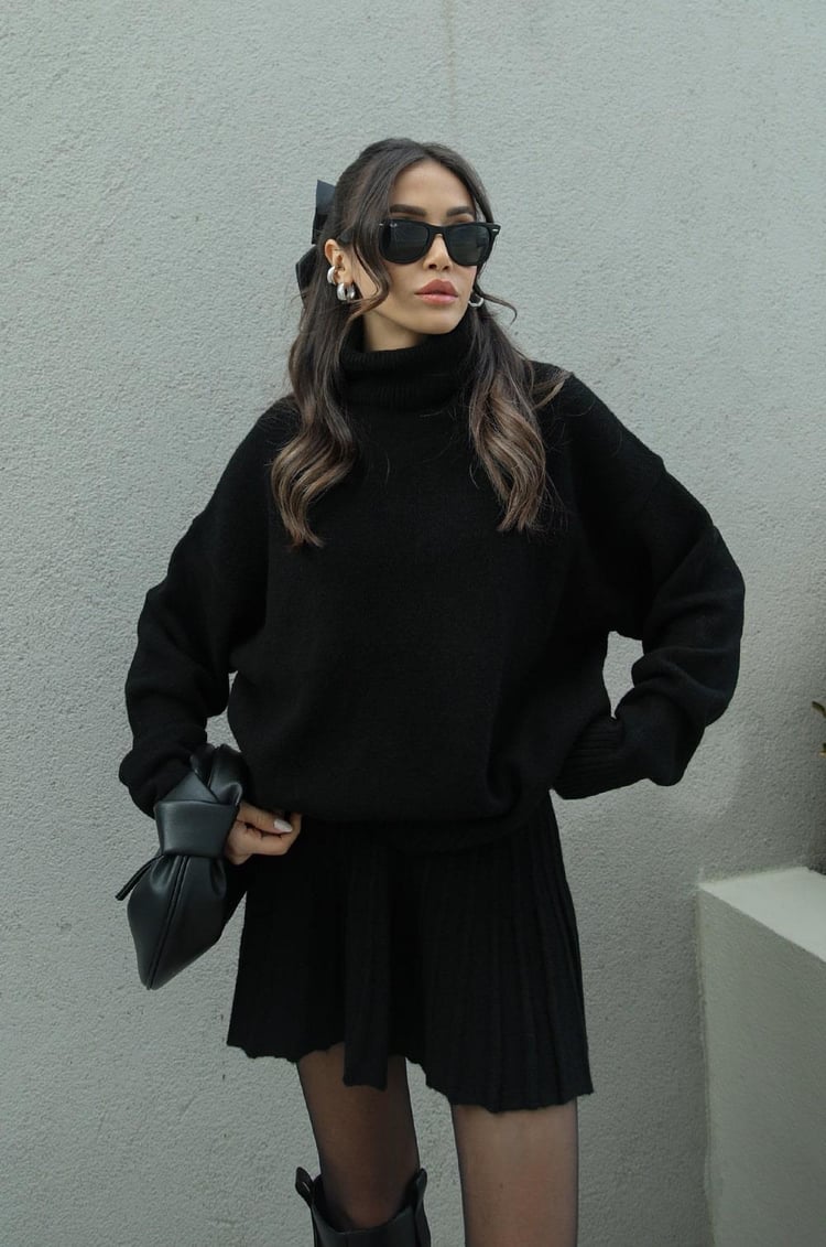 Matior™ | Leila Turtleneck Two-Piece Set