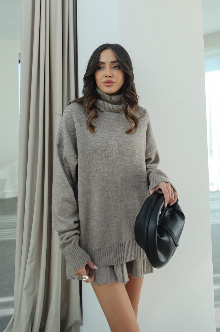 Matior™ | Leila Turtleneck Two-Piece Set